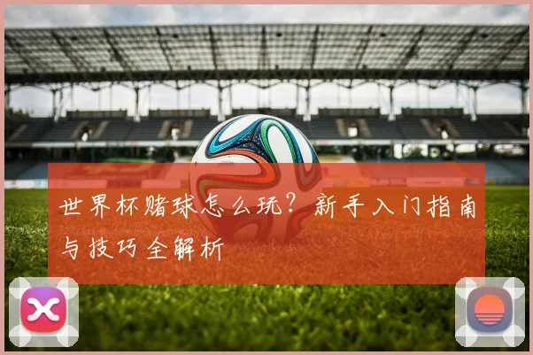 世界杯赌球怎么玩?新手入门指南与技巧全解析