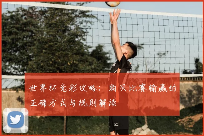 世界杯竞彩攻略:购买比赛输赢的正确方式与规则解读
